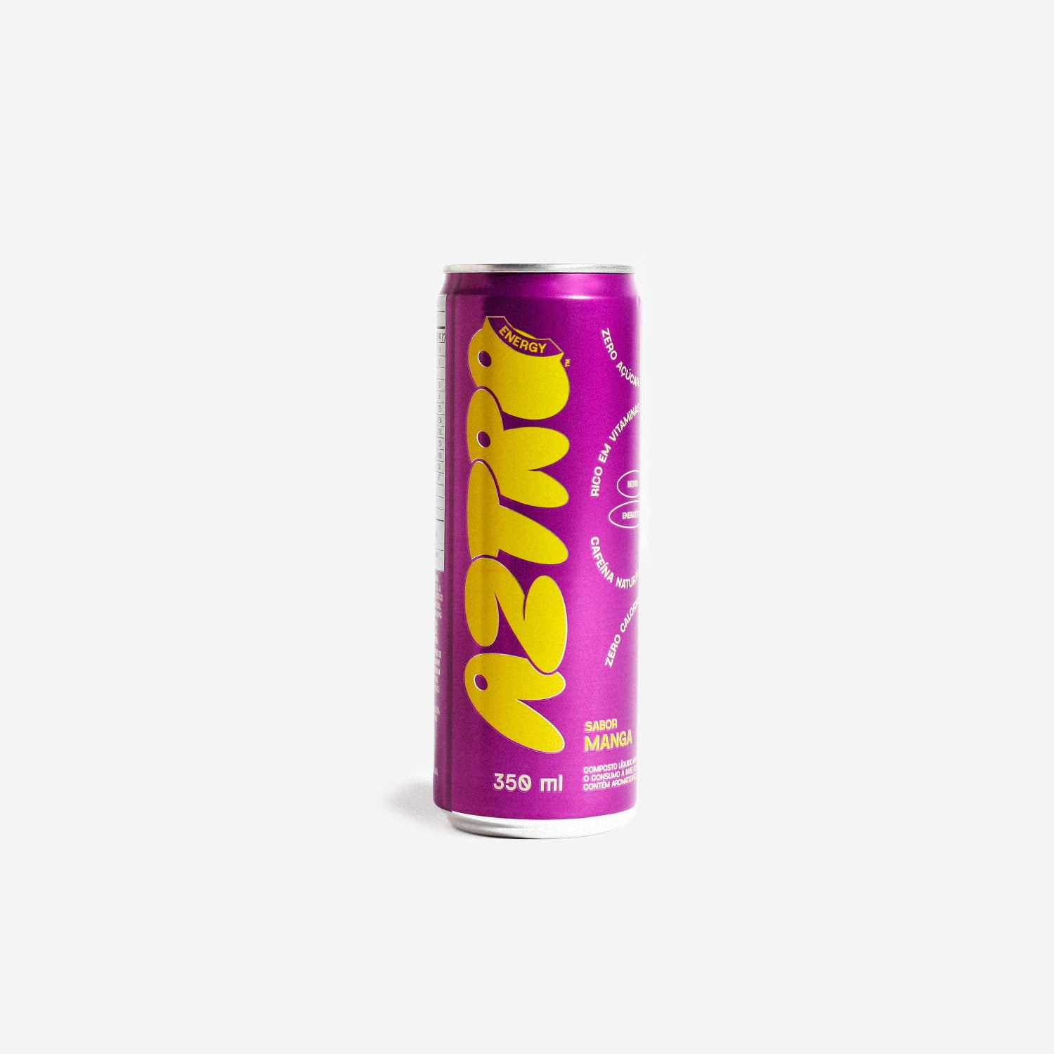 Bebida Energética Aztro Manga Lata 350 ML 6 Pack (R$8,99 por lata)